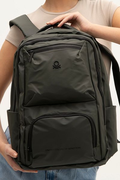 United Colors of Benetton Benetton Women's Backpack - Khaki BNT1171