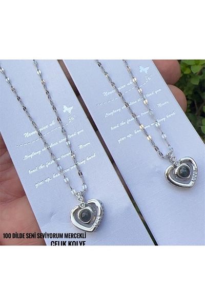 GALAXYBUTIQUE I Love You Necklace in 100 Languages