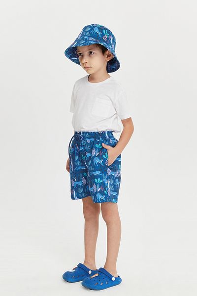 Benittokids Pantaloni scurți de baie cu model pentru băiat 7010