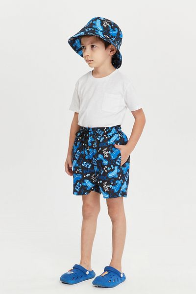 Benittokids Pantaloni scurți de baie cu model pentru băiat 7012