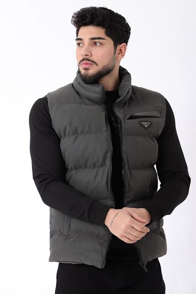 Stilkombin Coat of Arms Carbon Leather Vest PLDP 2959-1-60270