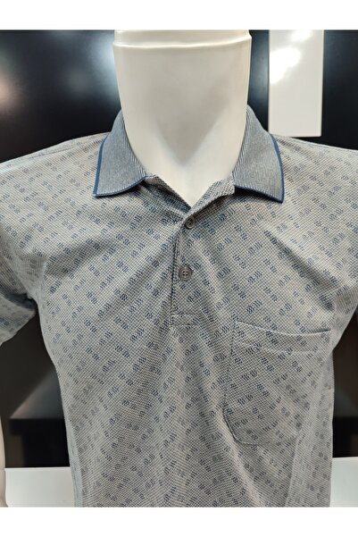 ALGE DAYNOGU COLLAR POCKET CLASSIC MEN'S COMBED T-SHIRT