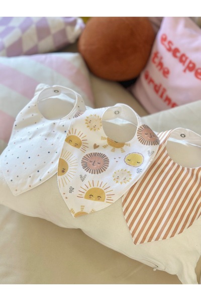 Asu Baby&Kids مزيج ومطابقة 3 قطع من القطن العضوي Sun in Dot