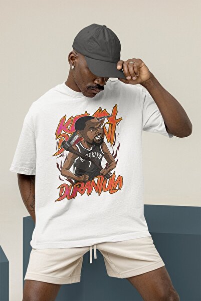 Fuddy Moda Tricou unisex cu imprimeu Kevin Durant - Tricou pentru bărbați și ...