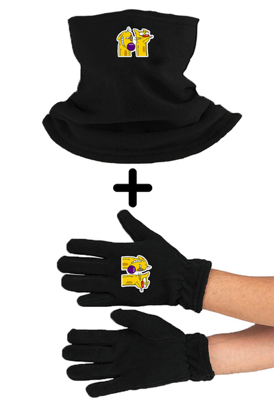 Fanze Set guler, beretă și mănuși Catdog zrn4750