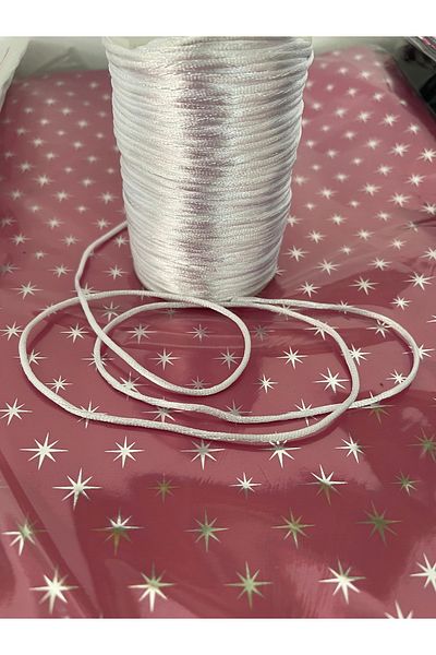 HUR-AY PACK 5 Meters Gift Wrapping Lanyard - Bracelet / Evening Dress / Sturdy Flush Lanyard - Witch Tail - 2 mm