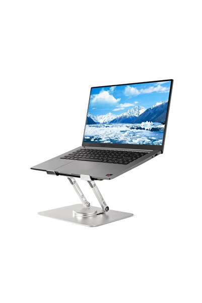 LETANG Alüminyum 360 Derece Dönen Masa Üstü MACBOOK DİZ ÜSTÜ BİLGİSAYAR TABLET TUTUCU