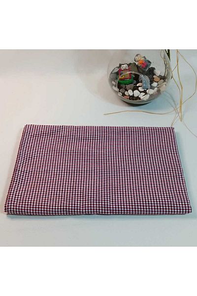 YS HOME TEKSTİL Claret Red PETTY SCREENED SOFRA CLOTH OR TABLE CLOTH