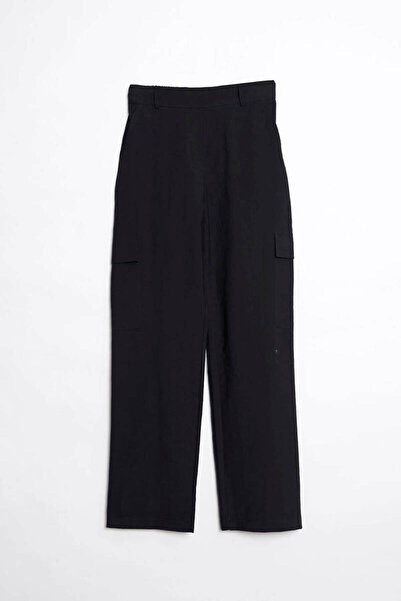 Robin Georgina Kargo Pantolon Siyah