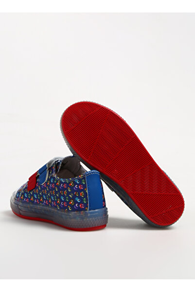 BUCKHEAD Navy Blue Boy's Sneaker Buck4298 Chuck Shape