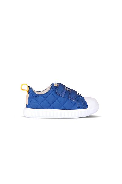Vicco Boy's Vienna Booties Linen Shoes-Navy Blue