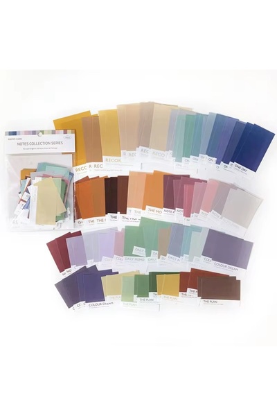 SF SCRAPBOOK KIRTASİYE Scrapbook 50 Parça Vintage Çeşitli Notepad Dekoratif K...