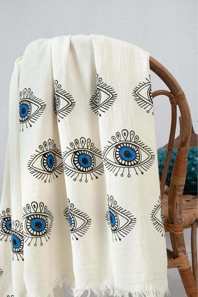 Mulberry Muslin Peshtemal Prosop organic cu 2 straturi