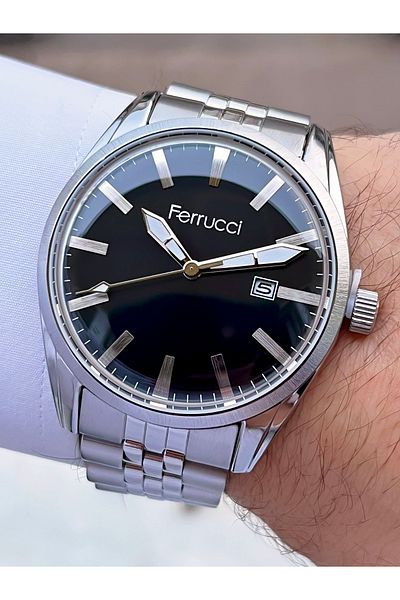 Ferrucci Silver Color Men's Wristwatch