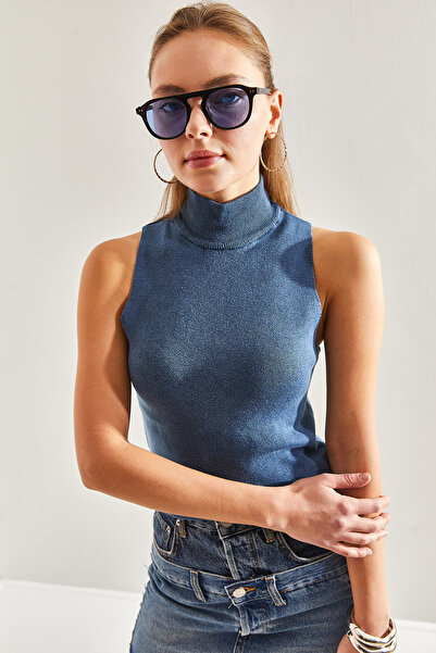 Bianco Lucci Kadın Triko Bluz 20246050