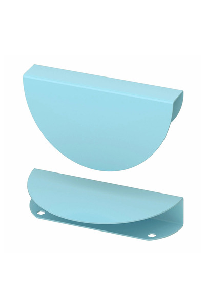 IKEA Mâner BEGRIPA albastru deschis 130 mm 2 buc