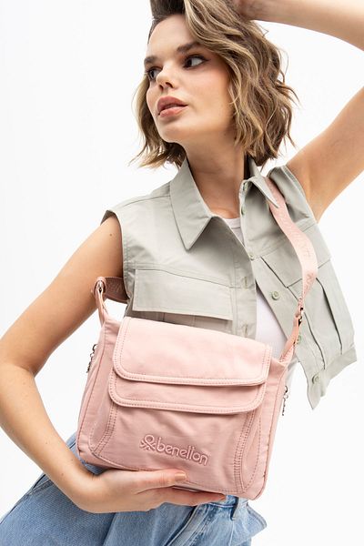 United Colors of Benetton BENETTON Women's Pink Crossbody Bag - BNT1196