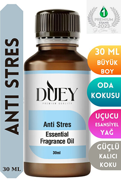 DUEY Antistres Uçucu Yağ 30ML Buhurdanlık Yağı Difüzör Esansı Oda Kokusu Esan...