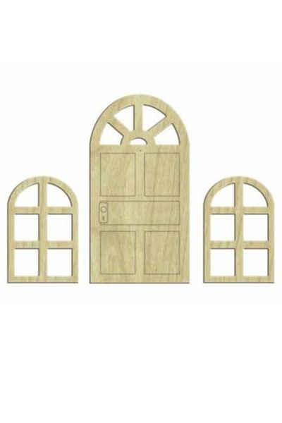 Demir Yapım Miniature Door Window