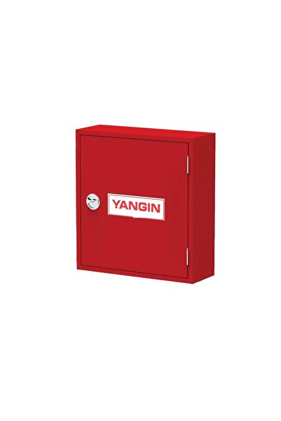 Alperen Öztürk 1" Tek Kapaklı Saç Kapak 30 Mt Hortumlu 0.90 Mm Yangın Dolabı ...