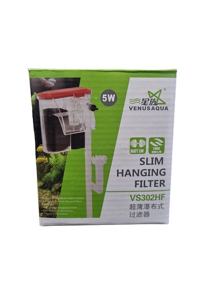 Venusaqua Venüsaqua Vs-302Hf - 5W 300 L/H Aquarium Waterfall Filter