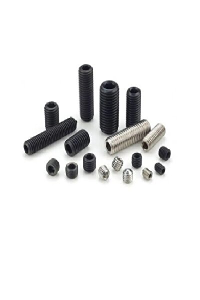 M5X20 mm Setskur - Siyah Din:916 - 20 Adet