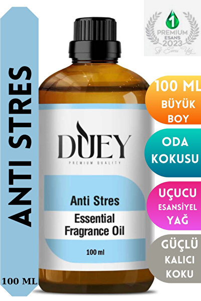 DUEY Anti Stres Uçucu Yağ 100ML Buhurdanlık Yağı Difüzör Esansı Oda Kokusu Es...