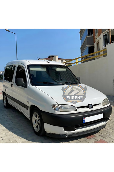 Furens Peugeot Partner 1 1996-2003 Uyumlu H lip Esnek Ön Lip 2 Parça Karlık Ö...