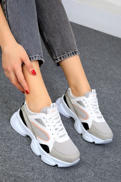 SOHO Pantofi de damă Ice-Powder-White 17226