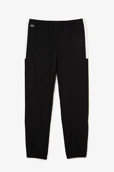 Lacoste XH4861-00 NOIR/JAUNE ELECTRIQUE-BLA Jogginghose