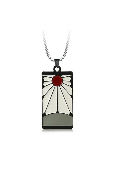 FG KONNİCHİWA Anime Demon Slayer amado Tanjirou Nezuko Kimetsu no Yaiba Cosplay NECKLACE