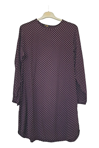 GGMM BÜYÜK BEDEN DESENLİ VİSKON KUMAŞ TUNİK