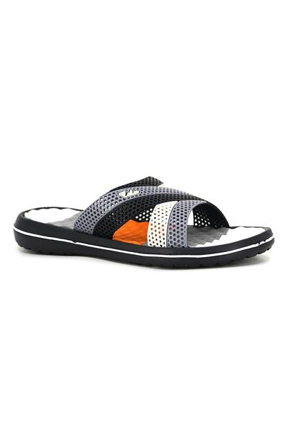 Calx Ανδρικά μασάζ Lux Eva Slippers Μαύρο - Γκρι