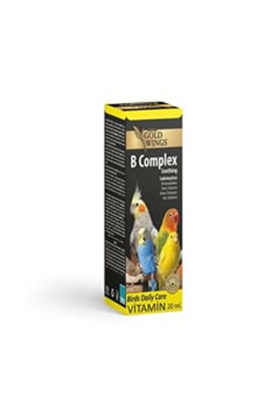 Gold Wings Premium B Complex Kuşlar için Stres Önleyici Sıvı Vitamin ( 1 ADET )