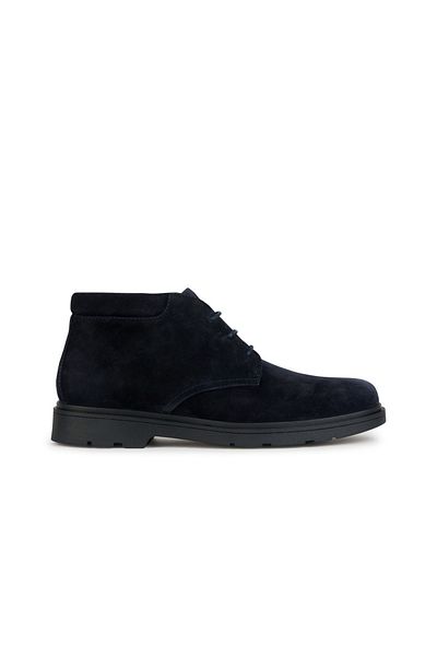 Geox Geox Blue Booties Mens Shoes