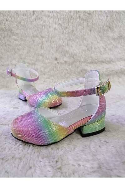 Özgür Kids KIZ ÇOCUK TOPUKLU AYAKKABI