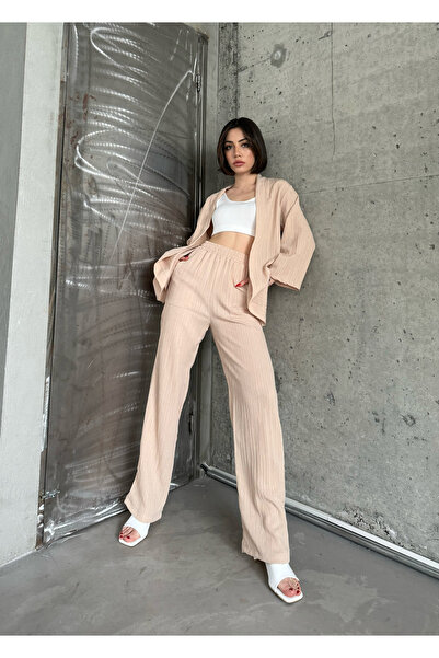 Holly Beez طقم كيمونو قطني مزدوج