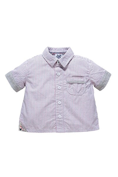 Chicco 9 - 12 Ay, Tek Beden, Erkek Bebek Kısa Kollu Gömlek