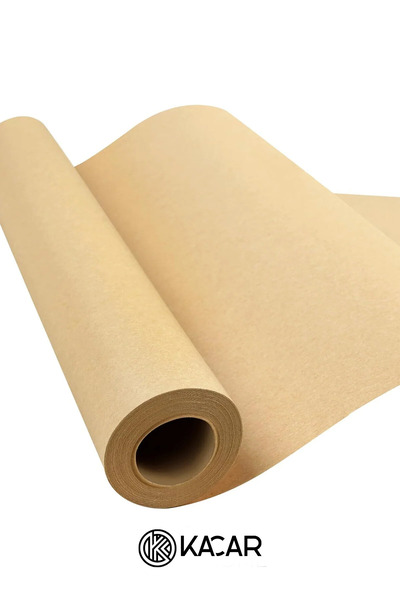 Kacar 30Cmx10Mt Kraft Kağıt Çeyiz Paketleme Kağıdı Ambalaj Kağıdı Paketleme K...