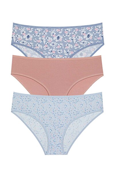 Berrak 11447-5 Kadın 3lü Bato Külot