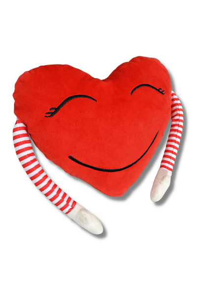 Halley Oyuncak Kollu Kalp Yastık Peluş 20 Cm 78239