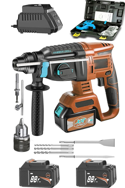 MOONSHOP Kömürsüz Brushless Motorlu Metal Şanzuman Metal Dişli 88V 5AH Akülü ...