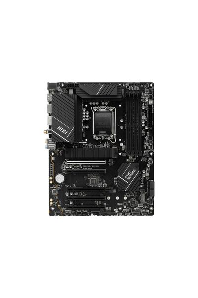 MSI Pro B760-P Wifi Ddr4 İntel B760 Soket 1700 Ddr4 5333(Oc)Mhz Atx Gaming Oyuncu Anakart