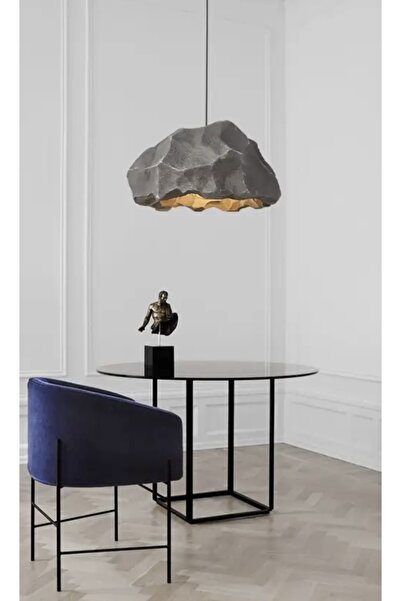 Buiva Beton Kaya Avize Iskandinav Tasarım Marjinal Dokunuşlar 500mm Çap Özel ...