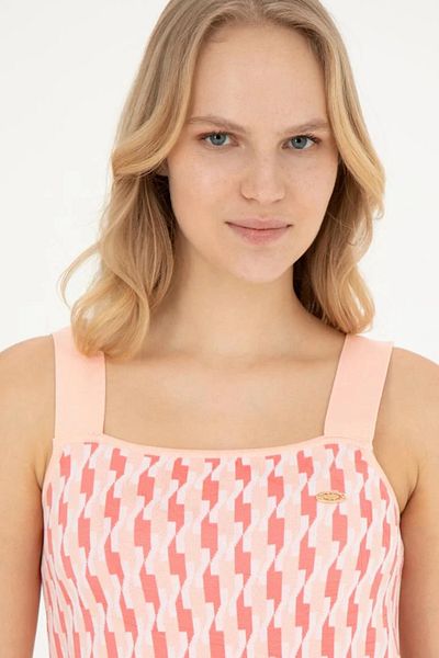 U.S. Polo Assn. Women's Pomegranate Flower Knitwear Dress G082SZ0TE.0001818642 TEKSPOR