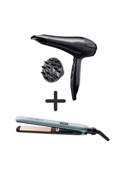 Remington AC5999 Saç Kurutma Makinesi - S9300 Shine Teraphy Pro Saç Düzleştir...