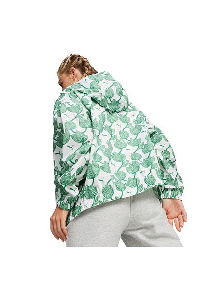 Puma Γυναικείο πράσινο ανεμοθραύστη Blossom Aop 62497686