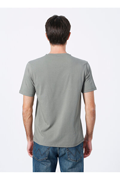 Fabrika Khaki Men's Basic Modal T-Shirt Romeo-V