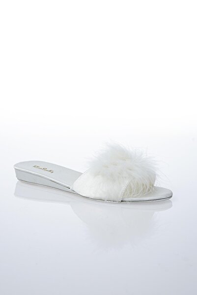 Pierre Cardin Kadın Tüylü Çeyizlik Terlik Pc-0015