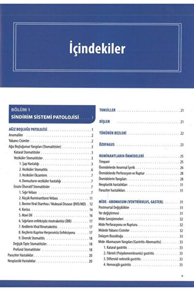 Nobel Tıp Kitabevi Veteriner Sistemik Patoloji Cilt: 1 (Sindirim-Solunum) - (6. Baskı)